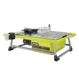 Ryobi Corded 7 in. 4.8 Amp Tabletop Tile Saw Ryobi Corded 7 in. 4.8 Amp Tabletop Tile Saw