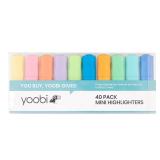 40ct Highlighter Set Fine Point Assorted Colors -