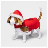 Cinched Waist with Faux Fur Trimmed Hood Dog Puffe Cinched Waist with Faux Fur Trimmed Hood Dog Puffe