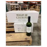 Chateau Couhins Moulin de Couhins Blanc (12/750ml) You are bidding on 2 complete boxes.