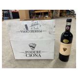 Chianti Classico Riserva 2015 Podere Ciona (6/750ML) … You are bidding on 6 bottles (1 complete case).