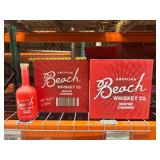 Beach Whiskey Bonfire Cinnamon (6/750ml) ... You are bidding on two boxes & 5 bottles.