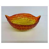MDM Amberina Glass Bowl