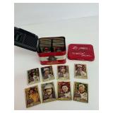 Nascar Winston Cup Champions 25 Years Metal Collector Cards with Tin