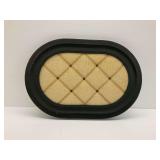 Oval Wooden Memo Board Created from Antique Frame