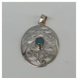 Sterling Silver Spiny Oyster Pendant