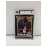 Michael Jordan 1990-91 All Star NBA Hoops Basketball Card