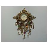 Kirks Folly Seaview Moon Brooch