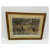 Owen .J. Gromme Framed Limited Edition Grouse Print