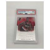 Damian Lillard Rookie Card 2012 Panini Brilliance PSA Graded Basketball