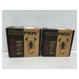 Two Peavey Scorpion SP-12825 12 in. Speakers