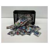 Bin Full of Various Baseball Trading Cards