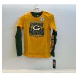New Youth 3-in-1 Green Bay Packers Shirt - Size M 10/12