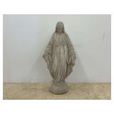 Decorative Concrete Statue of The Virgin Mary