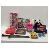 Toy Including Coloring Books, Doll, and More