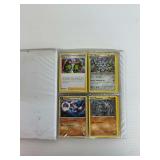 Pokemon Trading Cards in Album...10 Pages