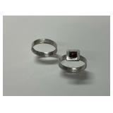 Two Silpada Sterling Silver Rings