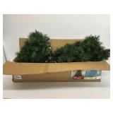 Artificial Christmas Tree with Pre-Strung White Lights... 6.5 ft. tall
