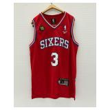 Allen Iverson Philadelphia 76ers NBA Jersey … Size Large