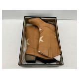 MIA Rockstarr Nude and Natural Star Boots Size 8.5M
