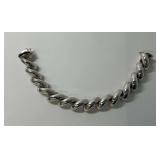 Sterling Silver Chunky Bracelet
