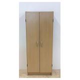 Double Door Storage Cabinet with Various Height Shelves
