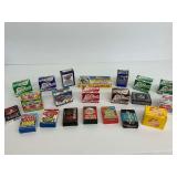 Baseball and Football Trading Card Sets