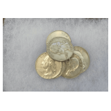 Ten Silver Pre-1965 Washington Quarters