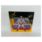 Vintage Masters of the Universe He-Man Reverse Error Painted Glass Tile