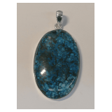 Sterling Silver and Turquoise Pendant