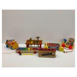 Vintage Fisher-Price Pull Toys, Activity Sets, and Pull-A-Tune Xylophone