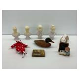 Decorative Group Including Busts and Figurines