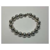 Tiffany and Company Sterling Silver Bead Bracelet