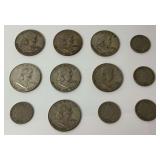 Twelve United States Coins Group