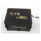 Spirited Away Black Wooden Music Box