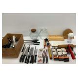 Kitchen Knives, Utensils and More