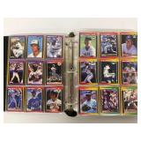 Baseball Trading Cards in Binder
