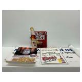 Five Assorted Advertising Banners and Sign