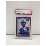 Ken Griffey Jr Rookie Card 1989 Donruss PSA Graded