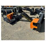 Unused LandHonor Skidsteer Articulating Brush Cutter Attachment   W/In-Cab Universal Electrical Attachment Control Kit