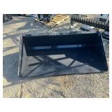 Unused 2026 Skid Steer Track Duty Bucket Attachment 66 inch