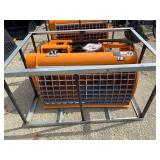 Unused LandHonor Skid Steer Double Discharge Concrete Mixer Attachment