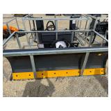 Wolverine Unused 2026 Skid Steer 6 Way Dozer Blade(with controller) Attachment