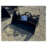 Unused 2026 Mini Skid Steer Combination Bucket Attachment