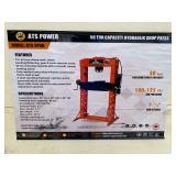 ATS Power 50 Ton Capacity Hydraulic Shop Press