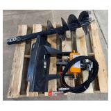 Unused 2026 Mini Skid Steer Auger Drive & Bit Attachments