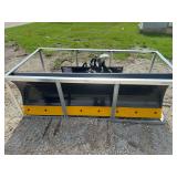 Wolverine Unused 2026 Skid Steer 6 Way Dozer Blade(with controller) Attachment