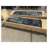 Unused LandHonor 11ft x 19ft All-Steel Carport w/10’ Open Sidewalls
