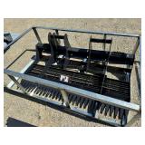 Unused 2026 Skid Steer Land Leveler Attachment