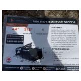 Wolverine 2026 Unused Mini Skid Steer Stump Grapple